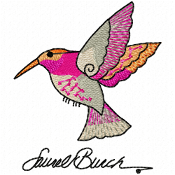 Hummingbirds Embroidery Design 10 Hummingbirds Embroidery Design 10